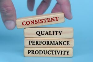 Consistency is the key.